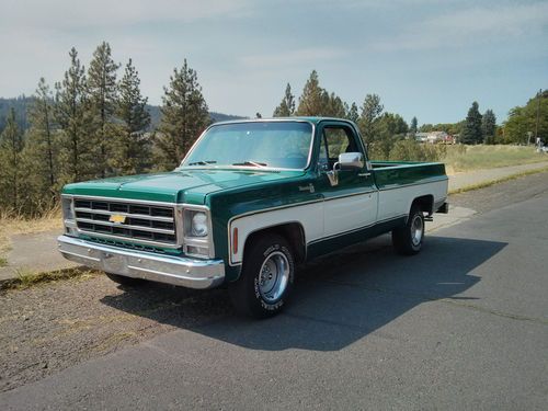 1979 silverado pick up out of an estate clean low miles