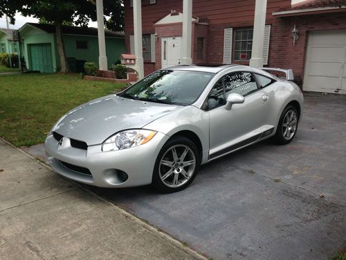 2008 mitsubishi eclipse se special edition coupe silver, black leather, clean