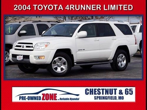 White v8 4wd limited auto power seat cruise leather moonroof carfax