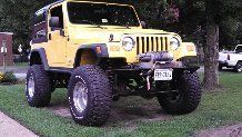 Lifted 2003 jeep wrangler x sport utility 2-door 4.0l built low miles