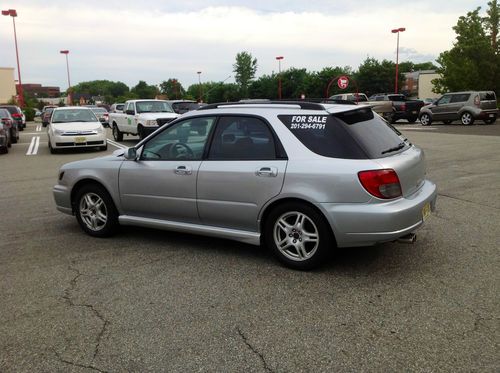 2003 subaru wrx 5 door silver very good condition low mileage, image 2