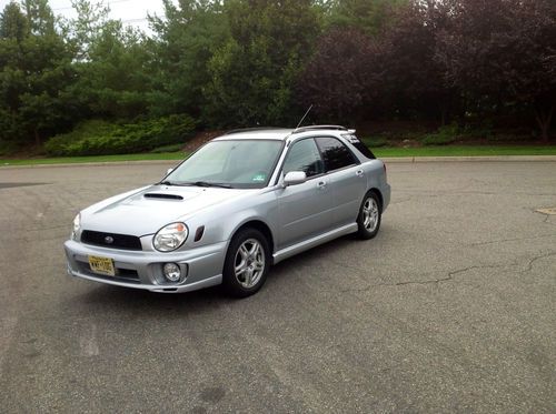 2003 subaru wrx 5 door silver very good condition low mileage, image 3