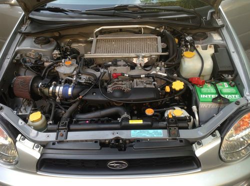 2003 subaru wrx 5 door silver very good condition low mileage, image 10