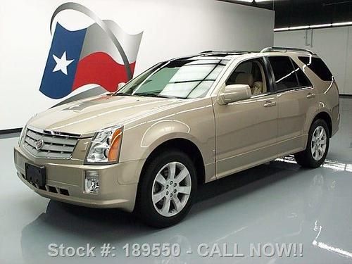 2006 cadillac srx 7-pass leather pano sunroof nav 62k texas direct auto