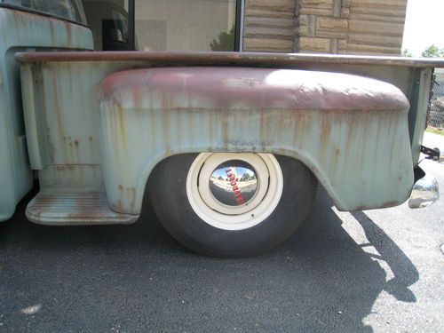 1955 Chevy Big Window Pickup Hot Rat Rod Shop Truck, image 9