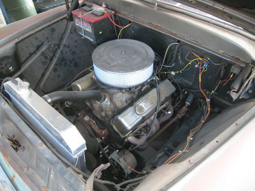 1955 Chevy Big Window Pickup Hot Rat Rod Shop Truck, image 12