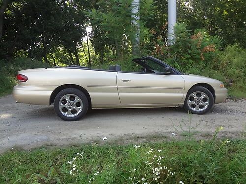 2000 chrysler sebring jxi coupe 2-door 2.5l