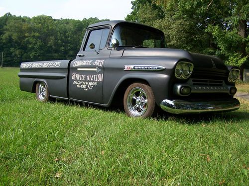 1959 chevy pick up,long bed streetrod,rat rod, kustom coolsville, image 2