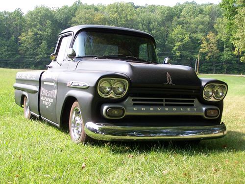 1959 chevy pick up,long bed streetrod,rat rod, kustom coolsville, image 13