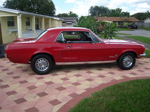 1968 ford mustang v8 auto, power steering, a/c. $$l@@k$$