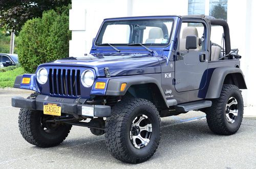 2004 jeep wrangler x sport utility 2-door 4.0l