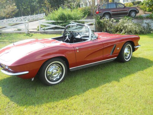 1962 corvette honduras maroon