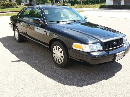 2008 ford crown victoria police interceptor sedan 4-door 4.6l