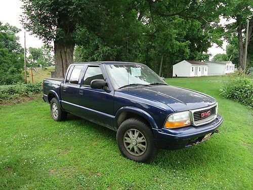 2003 gmc sonoma sls crew cab pickup 4-door 4.3l