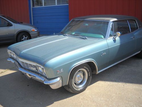 1966 chevy caprice original 396 turbo jet 2-door coupe