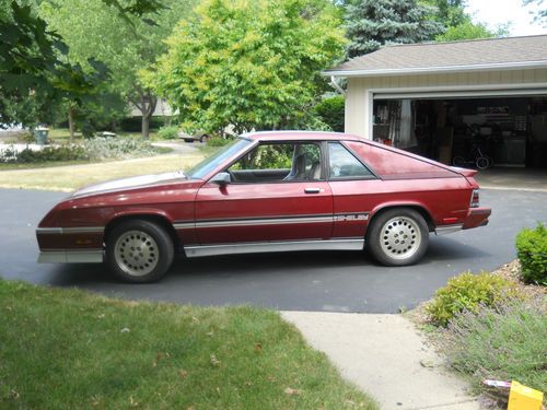 1985 Dodge Charger Shelby Hatchback 2-Door 2.2L, image 3