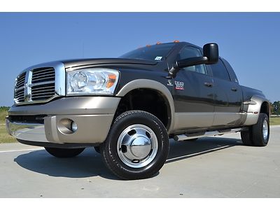 2008 dodge ram 3500 mega cab resistol 4x4 diesel nav roof dvd