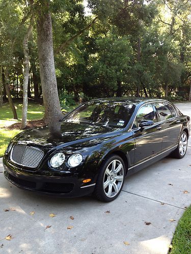 2006 bentley flying spur 4-door sedan 6.0l turbo-charged all wheel drive