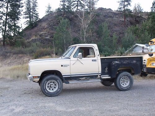 1985  stepside dodge rare truck