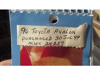 CLEAN 1996 TOYOTA AVALON BUY IT NOW NO RESERVE, US $5,495.00, image 62