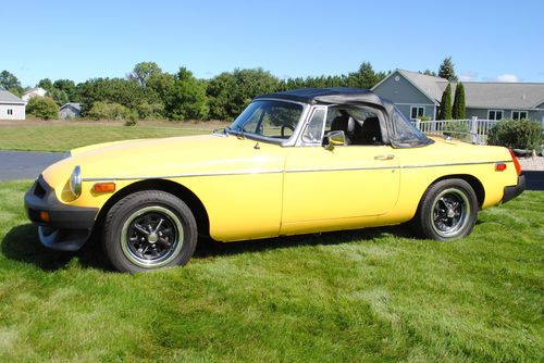 1980 mgb convertable