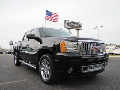 Gmc sierra denali awd navigation chrome wheels heated leather warranty