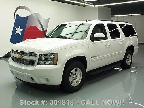 2011 chevy suburban lt 1500 leather 3rd row tow 56k mi texas direct auto