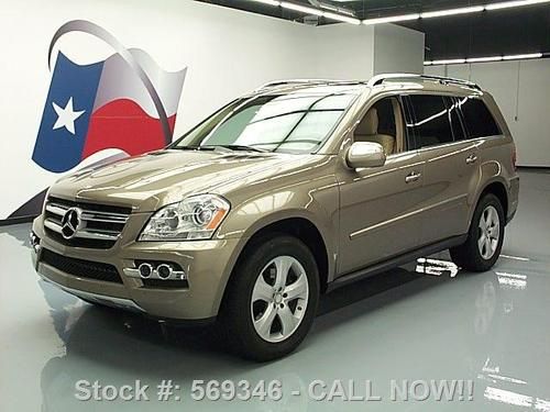 2010 mercedes-benz gl450 4matic awd sunroof nav 46k mi texas direct auto