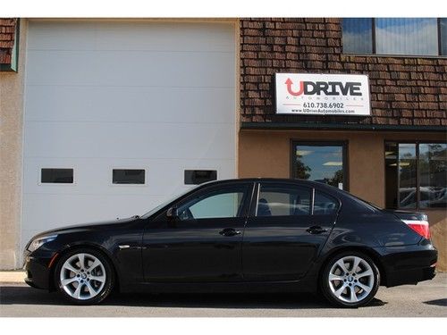 27k miles 1 owner 535i sport nav cld wthr hk sat xenon snrf bluetooth!