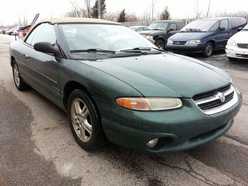 1996 chrysler sebring 2dr conv jxi (cooper lanie 317-839-6541)