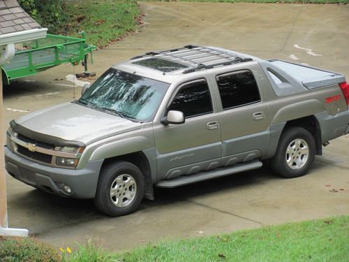 2002 chevrolet avalanche 1500 crew cab pickup 4-door w/4wd