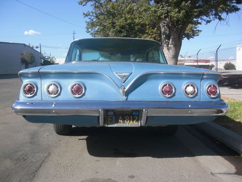 1961 CHEVY IMPALA 4 DOOR // NOT CONVERTIBLE BUBBLETOP /// RUNS DRIVES 59 60 62, image 4