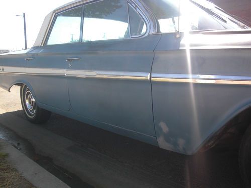 1961 CHEVY IMPALA 4 DOOR // NOT CONVERTIBLE BUBBLETOP /// RUNS DRIVES 59 60 62, image 8
