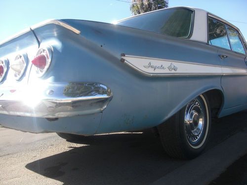 1961 CHEVY IMPALA 4 DOOR // NOT CONVERTIBLE BUBBLETOP /// RUNS DRIVES 59 60 62, image 9