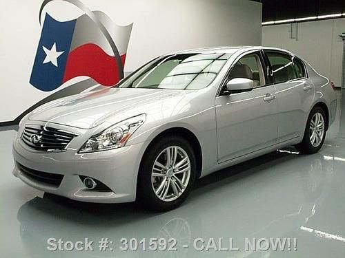 2013 infiniti g37 journey sedan rear cam htd seats 11k texas direct auto