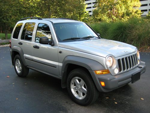 2005 jeep liberty crd 2.8l supercharged diesel- clean carfax-perfect-low reserve