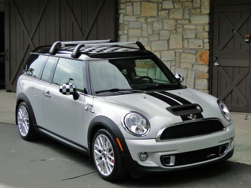 John cooper works clubman s, rare jcw edition, turbo 6 speed, leather, pano, hk