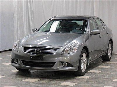 2010 infiniti g37x awd 21k wrnty navigation camera bose sunroof heated leather