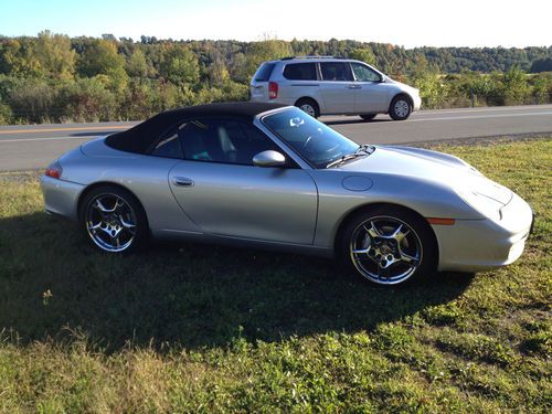 2002 Porsche 911 Carrera 4 Convertible 2-Door 3.6L, image 5