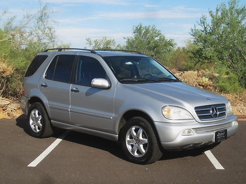 2003 mercedes-benz ml500 4x4 - new tires - tow pkg - no reserve! clean title!