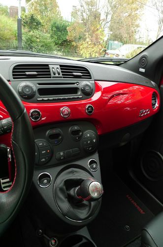 FIAT 500 ABARTH - ALL OPTIONS plus TWM SPORT SHIFTER and set Winter Tires/Rims, image 5