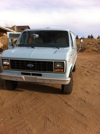 Ford e350 camper/tow van