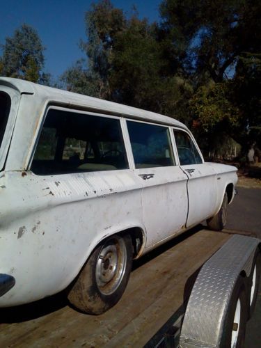 Corvair wagon lakewood 500 California black plates Barn find project NO RESERVE, image 3