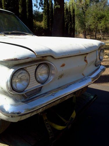 Corvair wagon lakewood 500 California black plates Barn find project NO RESERVE, image 5