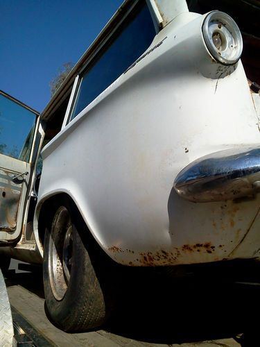 Corvair wagon lakewood 500 California black plates Barn find project NO RESERVE, image 6