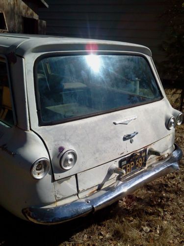 Corvair wagon lakewood 500 California black plates Barn find project NO RESERVE, image 8