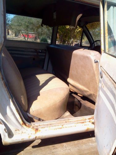 Corvair wagon lakewood 500 California black plates Barn find project NO RESERVE, image 11