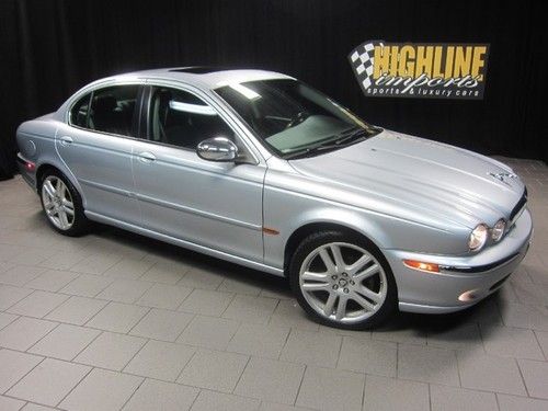 2008 jaguar x-type 227hp 3.0l v6, luxury package, navigation, clean carfax!!