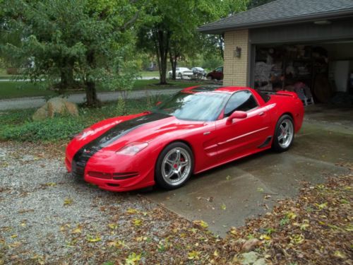 1998 chevrolet corvette lingenfelter supercharger,lots of custom extras sharp!