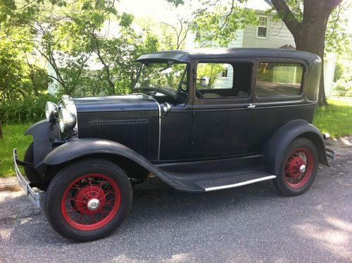 1931 ford 2 door sedan , runs and drives exc ..nice car in great shape ..
